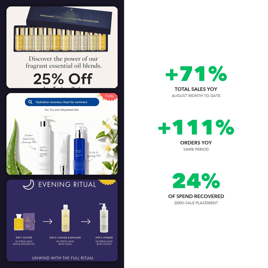 Premium wellness brands Meta placement audit case study